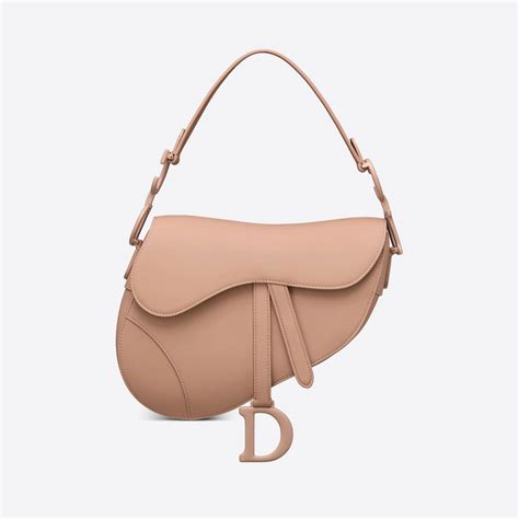 Saddle Bag Blush Ultramatte Calfskin 